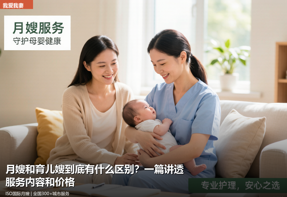 月嫂和育儿嫂到底有什么区别？一篇讲透服务内容和价格