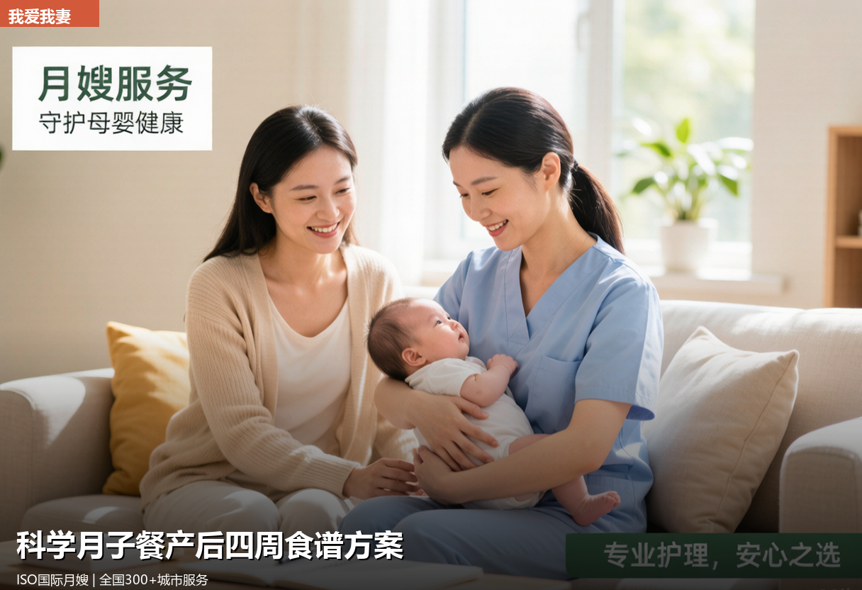 科学月子餐：产后四周食谱方案，新手妈妈照着吃就对了